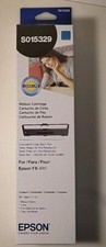 Genuine EPSON FX890 Black Ribbon Cartridge S015329 for FX-890 Printer   picture