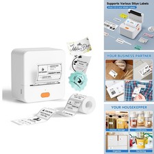 DETONGER P1 2 Inch Thermal Label Maker Portable Bluetooth White picture