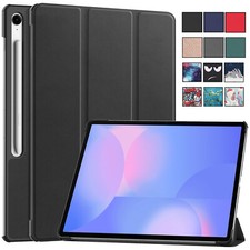 For Samsung Galaxy Tab S10 FE/S10 FE+ Smart Leather Case Tri-Fold Stand Cover picture