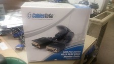 Cables To Go 45141 Monitor Extension Cable 50ft HD15 Male - Male UXGA picture