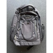 Samsonite Black Ballistic Nylon Laptop Backpack Travel Commuter Bag Multi-Pocket picture
