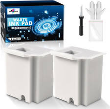 Waste Ink Pad Replacement with Reset Software for Ecotank ET-2800 ET-4800 picture