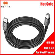 USB 2.0 Type A to B Printer Data Cable – High Speed, 3m/5m picture