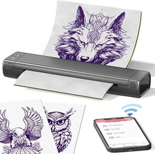 Tattoo Stencil Printer Mini Bluetooth Portable Thermal Machine Phomemo Printer picture