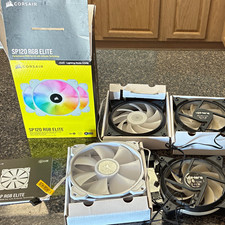 Corsair and UpHere pc fan lot picture