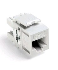 Leviton 61110-BO6 Extreme Quick Port Connector, White , 25-Pack   picture