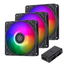 SilverStone VS120B-ARGB-3PK Performance Enhanced 120mm PWM ARGB Fan picture