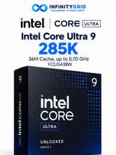 NEW Intel Core Ultra 9 285K 24-Core 5.7GHz 36MB LGA1851 Desktop CPU BX80768285K picture
