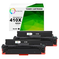 TCT 2PK Black CF410X 410X Laser Toner Cartridge For HP LaserJet M452 MFP M477 picture