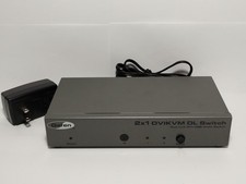 Gefen 2x1 DVI KVM DL Dual Link DVI USB Audio Switch EXT-DVIKVM-241DL picture