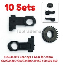 10X 105934-059 Platen Roller Bearings Gears for Zebra GK420D GX420D GX430D ZP450 picture