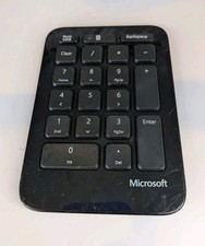 Microsoft Sculpt Ergonomic Number Key Pad Bluetooth 10 Key Model: 1558 picture