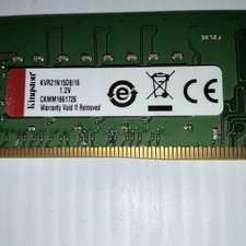 Kingston 16GB | KVR21N15D8/16 | PC4-2133  Desktop 288 1.2v picture