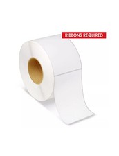 Thermal Transfer Labels - U-line S-5037, White, 4 x 6