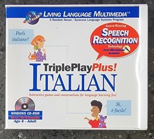 Triple Play Plus Italian Multimedia Games & Conversation Language Program CD picture