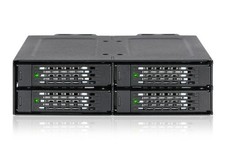 ICY DOCK MB699VP-B Full Metal 4 Bay 2.5 NVMe U.2 SSD Mobile Rack 5.25 Bay picture