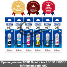Epson genuine T09D 6 color ink L8050 L18050 infinite ink refill 057 picture