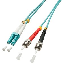 Lindy W128457187 46380 Fibre Optic Cable LC/ST OM3 1m ~E~ picture