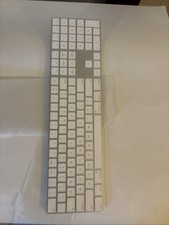 Apple Magic Keyboard with Numeric Keypad Silver MQ052LL/A Wireless A1843 Open picture