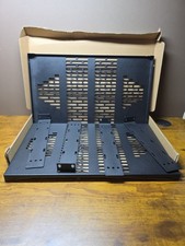 Riveco 2 Pack 10 In 1U Vented Rack Shelf For 19 In Server Cabinet MISSING SCREWS picture