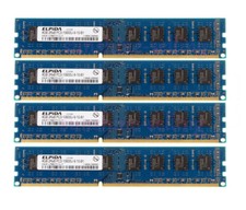 4X 4GB Elpida 4GB 2Rx8 PC3-10600 DDR3 1333Mhz 240pin RAM DIMM Desktop Memory $c3 picture