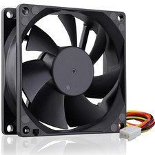 80Mm 8Cm CPU Fan, 80Mm X 25Mm Brushless DC 12V 3PIN Brushless PC picture