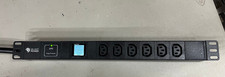 Valiant Power 1U Rack PDU 240V 30A L6-30P Surge Protected LCD Meter 6x C13 picture