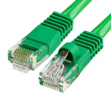 10FT Cat5e Ethernet Cable UTP LAN Network Patch Cord RJ45 Cat 5e Cable - Green picture