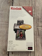 Kodak Easyshare PH-10 Photo Paper Color Ink Print Cartridge Kit 10 Pictures picture
