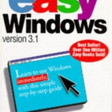 Easy Windows Version 3.1 Guide by Que – Vintage Computer Book, Best Seller picture