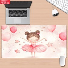 1pc Parzand Large XXL Ballerina Balloons Desk & Mouse Pad - Non-Slip Rubber Ba picture