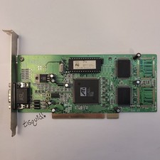 HIS ATI Rage IIC 2MB PCI Video Card 215VT4UA13 Mach64 VT4 Vintage GPU picture