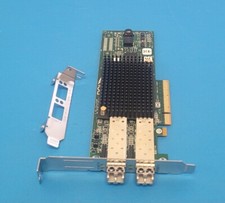 HP 8Gb FC HBA Emulex LPE12002 2x SFP Transceivers high and half bracket picture