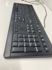 CHERRY JK8500EU2 Stream 104-key SX Scissor Mechanism Wired Keyboard - Black picture