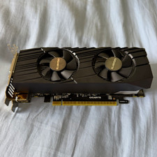 GIGABYTE NVIDIA GeForce GTX 1650 low profile 4GB Dual Fan PCIe x16 HDMI DP DVI picture