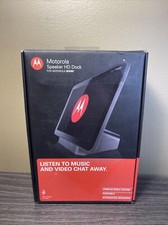 OEM Motorola 89445N HD Music Speaker Dock For Xoom Tablet BRAND NEW SEALED picture