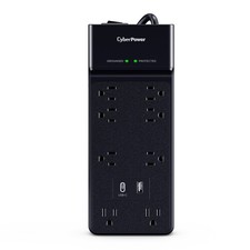 Surge Protector CyberPower CSP806UC18 8-outlet Surge Protector With USB-A And picture
