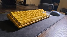 Yellow Ducky One 3 SF 65% Hotswap RGB Double Shot PBT Mechanical Keyboard picture