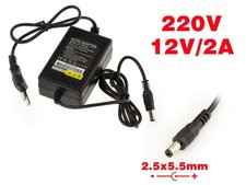 External Power Supply - 220V To 12V/2A - For LED Strip - Connector 2.5x5.5 picture