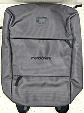 OGIO Sprint Pack Black Gray Backpack Adjustable Meridianlink Logo Laptop NWOT picture
