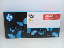 HP 728 300-ml Yellow DesignJet Ink Cartridge, F9K15A 09-2028 picture