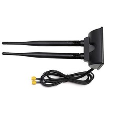 High Gain 2.4G/5G Dual Band WiFi Antenna SMA Female Connector With Magnetic Base picture