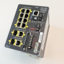 Cisco IE-2000-8TC-G-N 8 Port Rail Mountable Network Switch picture