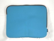 LAPTOP SOFT SIDED CASE TUARI Light blue Softsided Zippered Laptop Bag Sleeve picture
