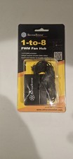 SilverStone Technology CPF04 All Black 1-to-8 PWM Fan Hub picture
