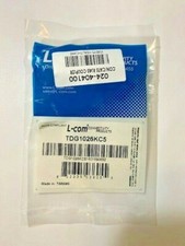 L-Com TDG1026KC5 Unshielded RJ45 CAT5E Keystone Feed-thru. 024-404100 New OEM picture