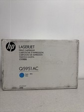 Genuine HP Q5951AC Cyan Toner Cartridge LaserJet 4700 OEM New Sealed picture
