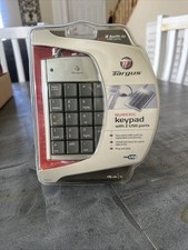 Targus Numeric Keypad w/ 2 USB ports 19 Full Size Keys - Windows PC - Brand New picture