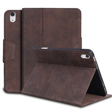 Gexmil Leather Case for iPad mini 7 A17 7th/6th, Sand dark brown picture