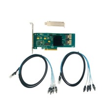 LSI 9211-8i 6G SAS HBA FW:P20 IT Mode ZFS FreeNAS unRAID + SFF-8087 SATA 90CM US picture